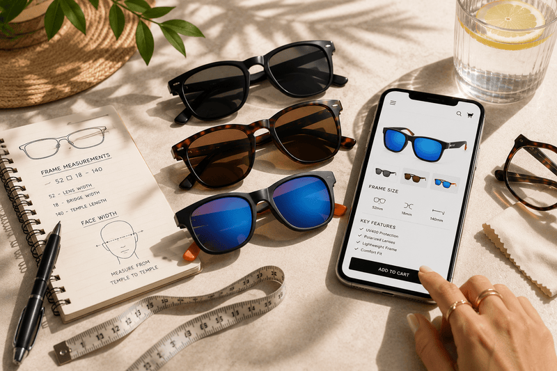 The Complete Guide to Buying Sunglasses Online - VIBES