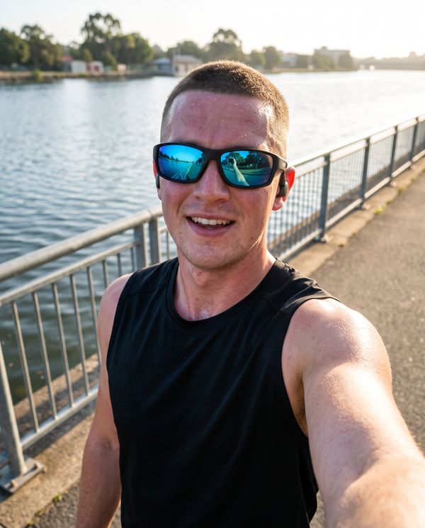 Nova sunglasses, seen on the move