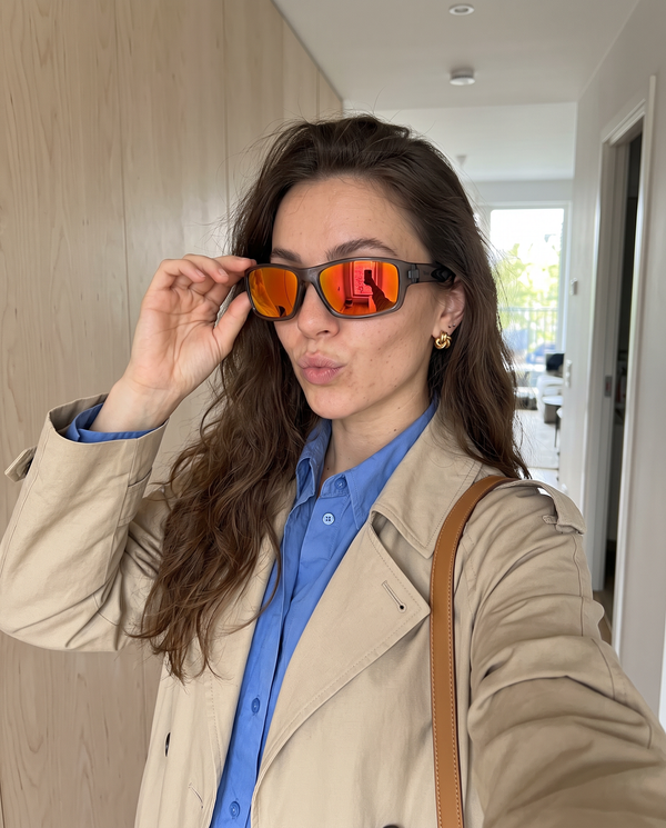 Nova sunglasses, seen on the move