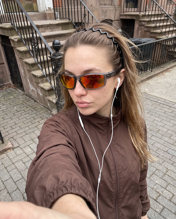 Nova sunglasses, seen on the move
