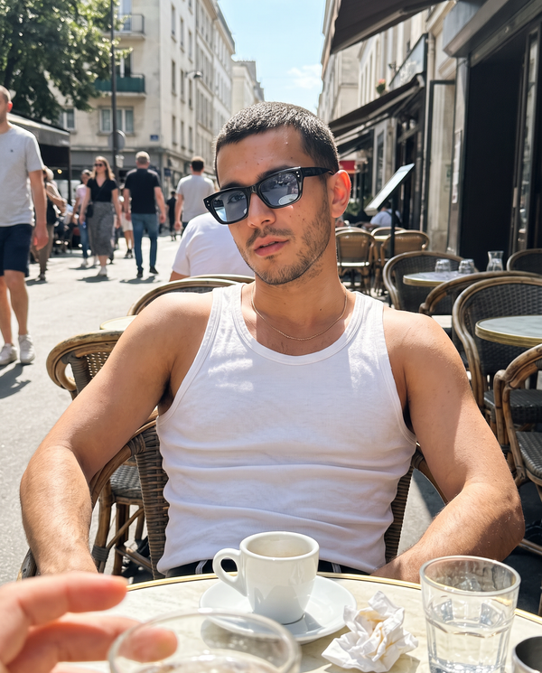 Riviera sunglasses, seen on the move