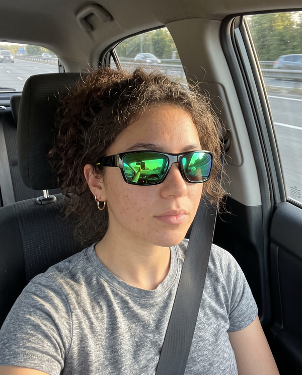Specter sunglasses, seen on the move